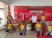 Posko PMI Muba Terima Bantuan APD dan Paket Sembako dari Donatur
