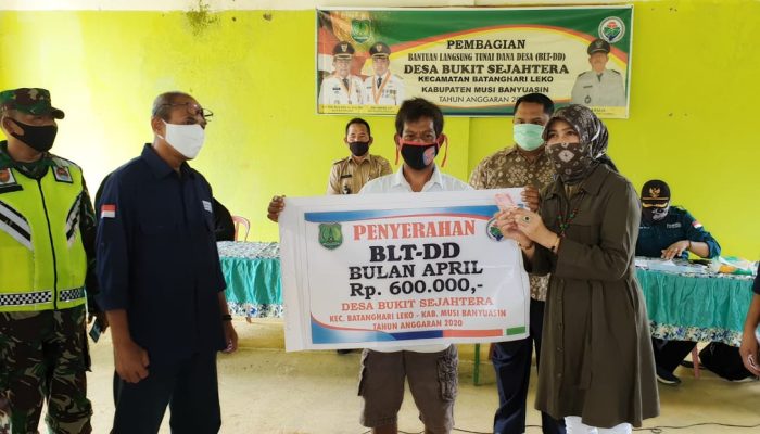 Seluruh Kecamatan di Muba Salurkan BLT Dana Desa Masyarakat Terdampak Covid-19