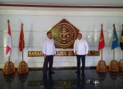 Jemput Bola, Bupati Muba Dr Dodi Reza Temui Kepala BAIS