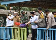 Pemkab dan Forkopimda Muba Kembali Resmikan Kampung Tangkal Covid-19 di Desa Gajah Mati