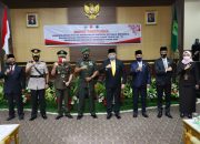 Bupati Muba Dengarkan Pidato Kemerdekaan Presiden dalam Rangka HUT ke-75 RI