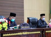 Wabup Muba Hadiri Paripurna DPRD Muba