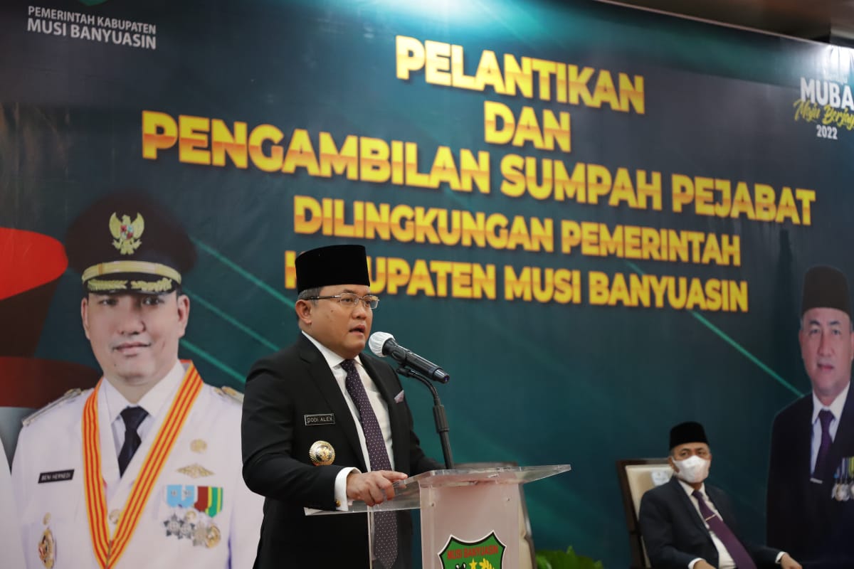 Dodi Reza Bupati Muba