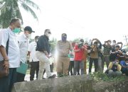 Bupati Muba Turun Langsung Tinjau Genangan Air di Lais