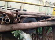 Diduga Besi Raib Digondol Maling Jembatan Penghubung Kecamatan Jebol