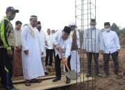 Peletakan Batu Pertama Pembangunan Ponpes Tahfidz Qur’an An-Nuur Sekayu