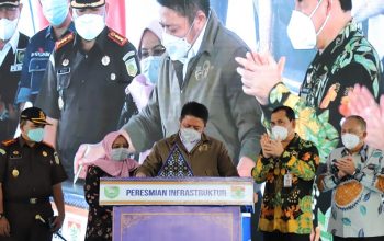 56 Proyek Infrastruktur di Kota Lubuk Linggau di Resmikan