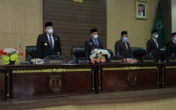 Paripurna Laporan Pansus LKPJ Bupati Muba TA 2020