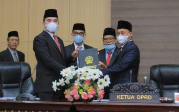 DPRD Muba Sampaikan Rekomendasi LKPJ Bupati TA. 2020