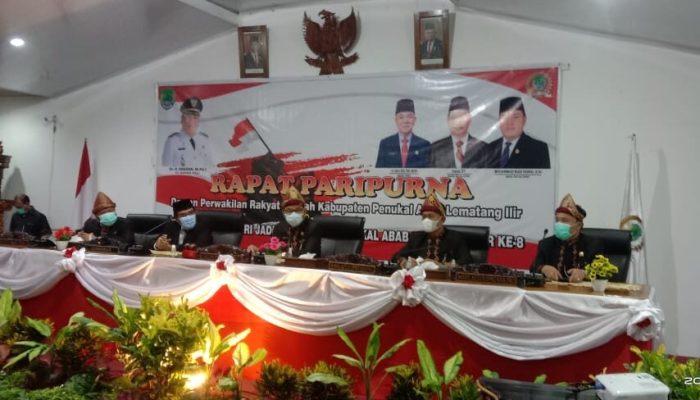 DPRD Gelar Rapat Paripurna Peringati HUT Kabupaten PALI Ke-8
