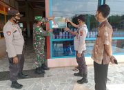 Sosialisasi PPKM, Tempel Stiker di Warung dan Rumah Makan