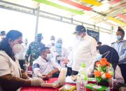 Bupati Muba Tinjau Vaksinasi Warga Binaan Lapas Sekayu