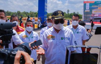 Muba Sukses Gelar Event Kejurnas Motoprix Piala Presiden 2021