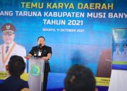 Bupati Muba Berharap Karang Taruna Berkontribusi Bagi Masyarakat