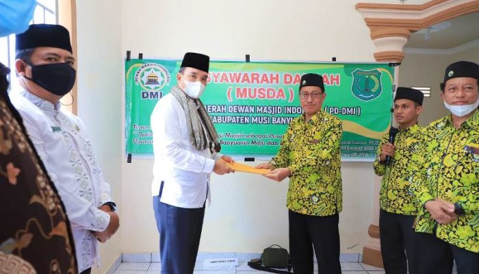 Beni Hernedi Diberi Amanah Menjadi Ketua DMI Muba Periode 2022-2027