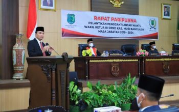 PAW Wakil Ketua III DPRD Kabupaten Muba Dilantik
