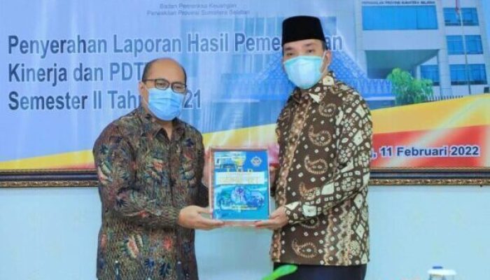 Plt Bupati Beni Terima LHP BPK Bidang Infrastruktur