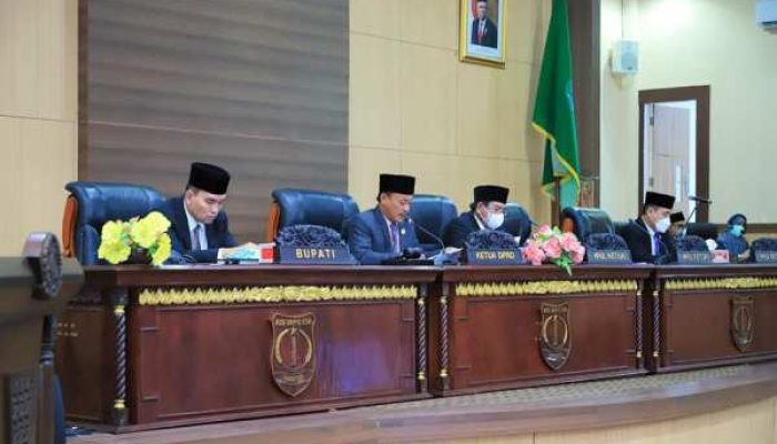 DPRD Muba Sampaikan Laporan Pansus Atas LKPJ Bupati Muba TA 2021