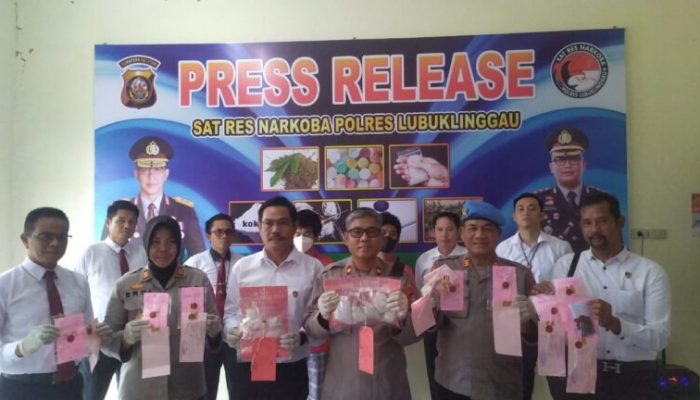 Polres Lubuklinggau Berhasilan Ungkap Kasus Penyalahgunaan Narkoba