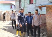 Kapolres Lahat Terus Memonitor Pemulihan Pasca Banjir Bandang