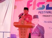 Ka. Dikbud Muba Drs Iskandar Syahriyanto Buka Kegiatan FLS2N Tahun 2023