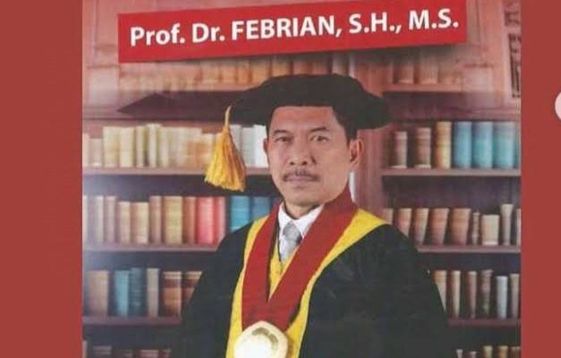 Dr Febrian: Islan Hanura Tidak Paham Arti dan Definisi Korupsi