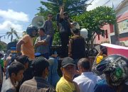 Aksi Demo Tuntut Netralitas Kadis PMD di Pilkada Muba